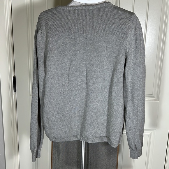 Soft Surroundings Faux Wrap Sweater- Women’s M - Picture 3 of 5